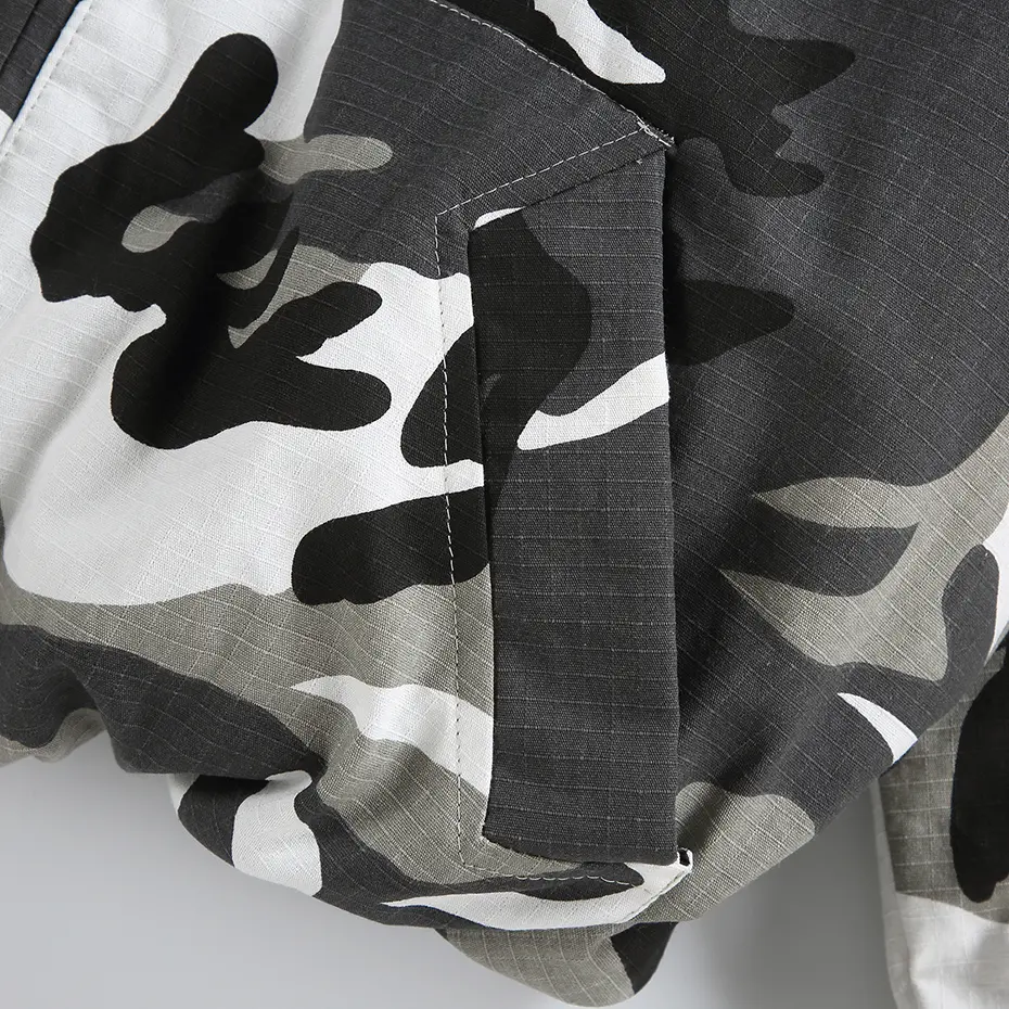 Camoufalge Parkas Men Winter Jackets Thicken Warm Hooded Coat Streetwear Hip Hop Oversized Harajuku Padded Jackets