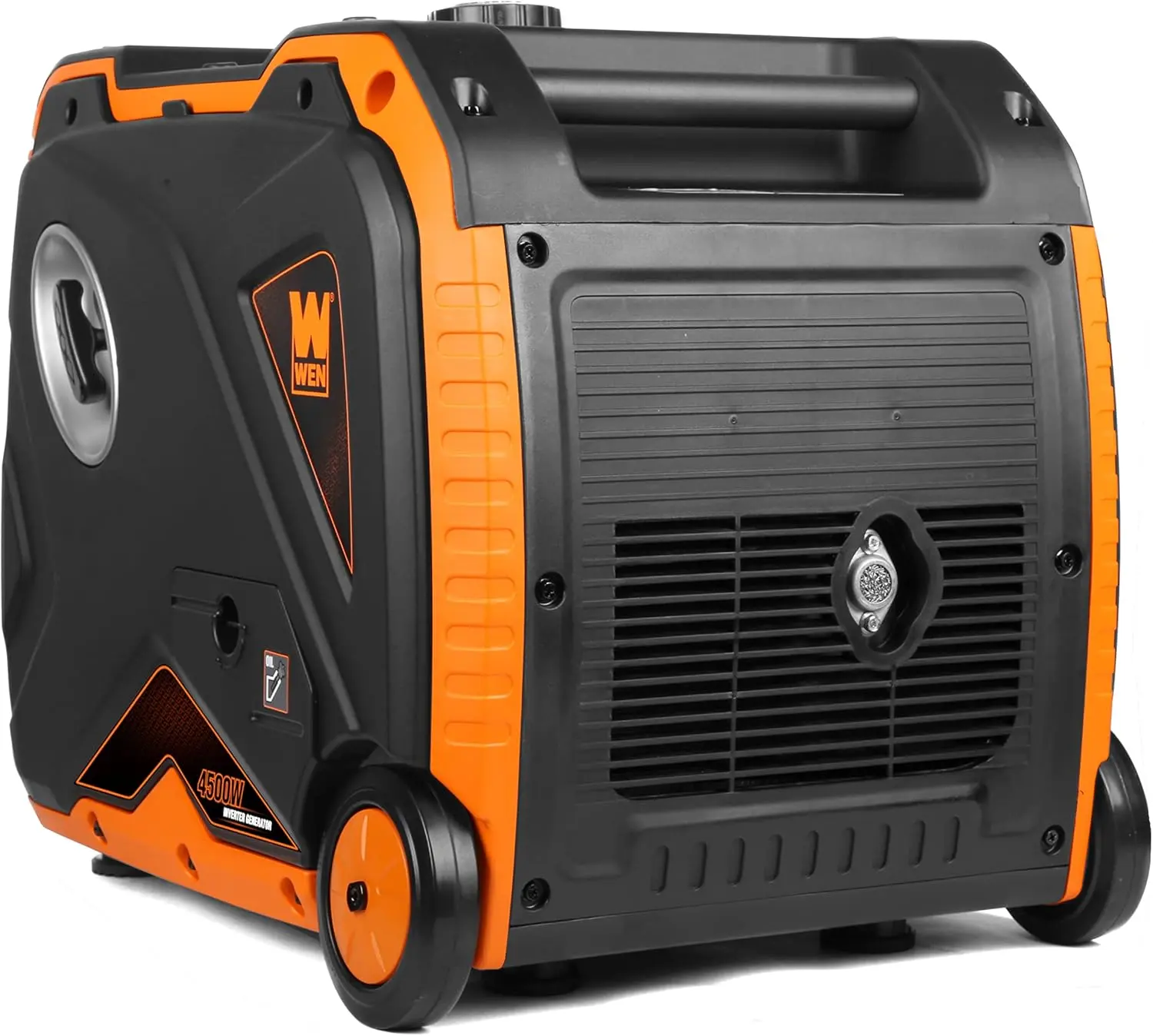 Super Quiet 4500-Watt Electric Start Dual Fuel RV-Ready Portable Inverter Generator with Fuel Shut-Off