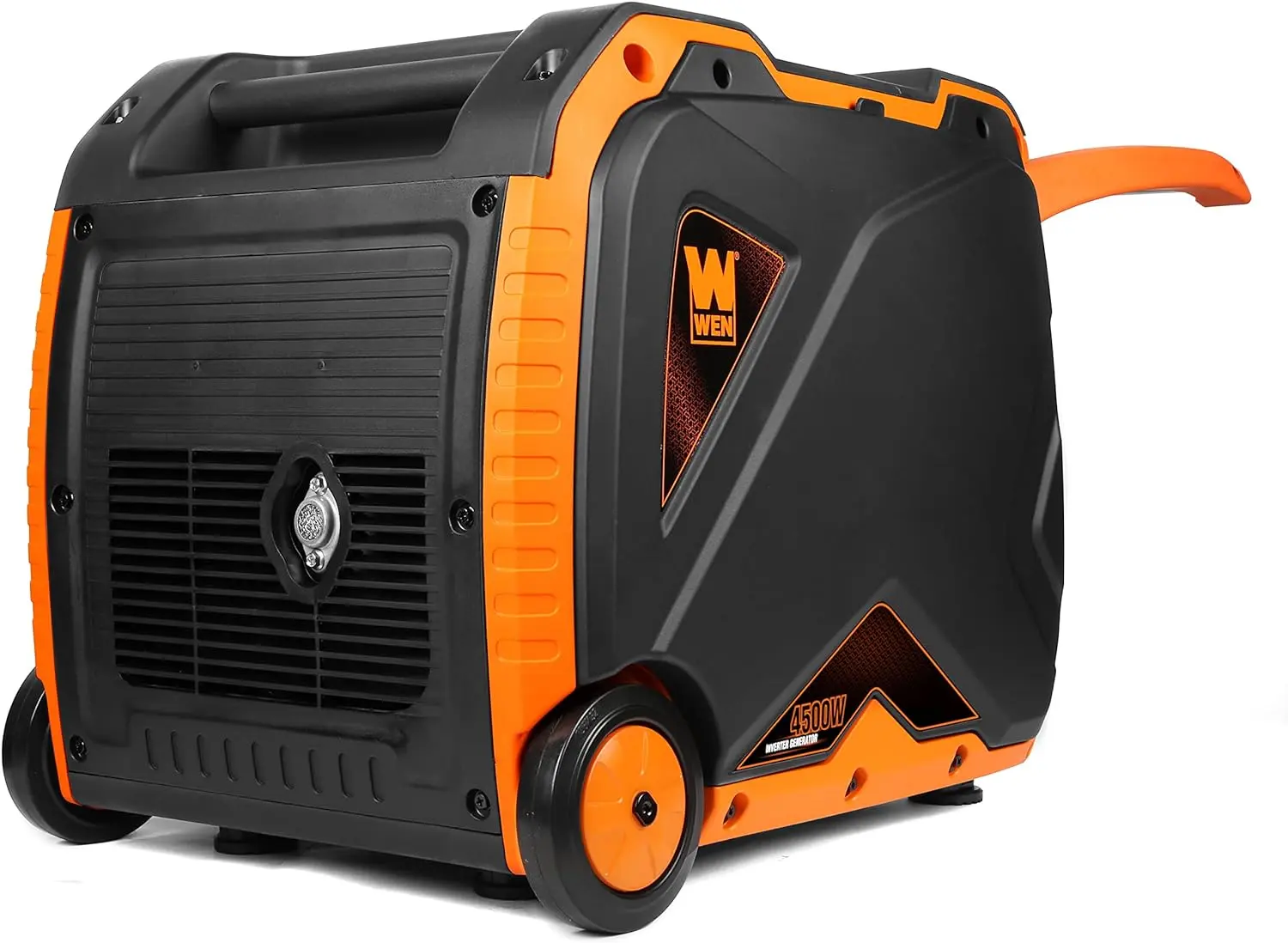 Super Quiet 4500-Watt Electric Start Dual Fuel RV-Ready Portable Inverter Generator with Fuel Shut-Off