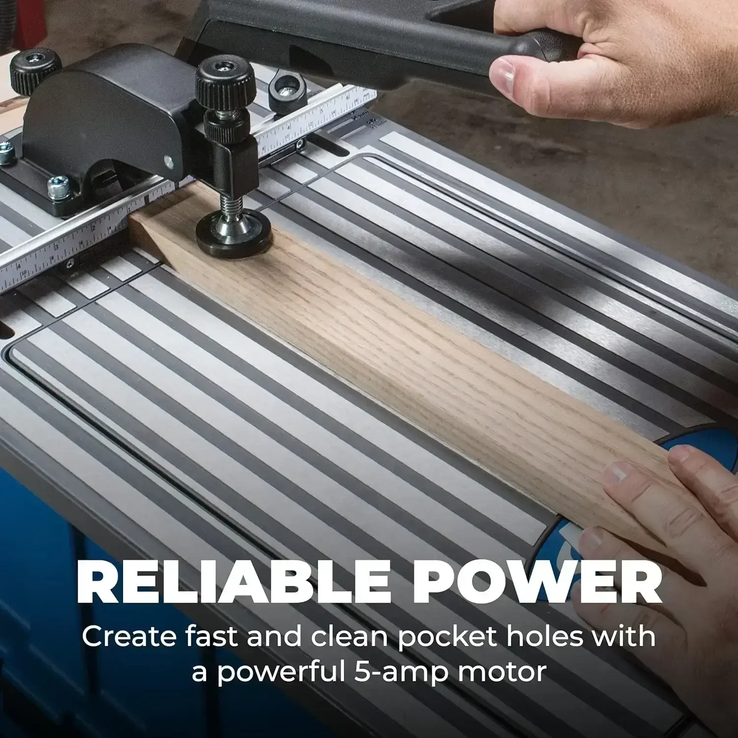DB210 Foreman Pocket - Hole Machine - Pocket-Hole Jig System - Build with 2x Speed & Half the Effort of Standard Pocket