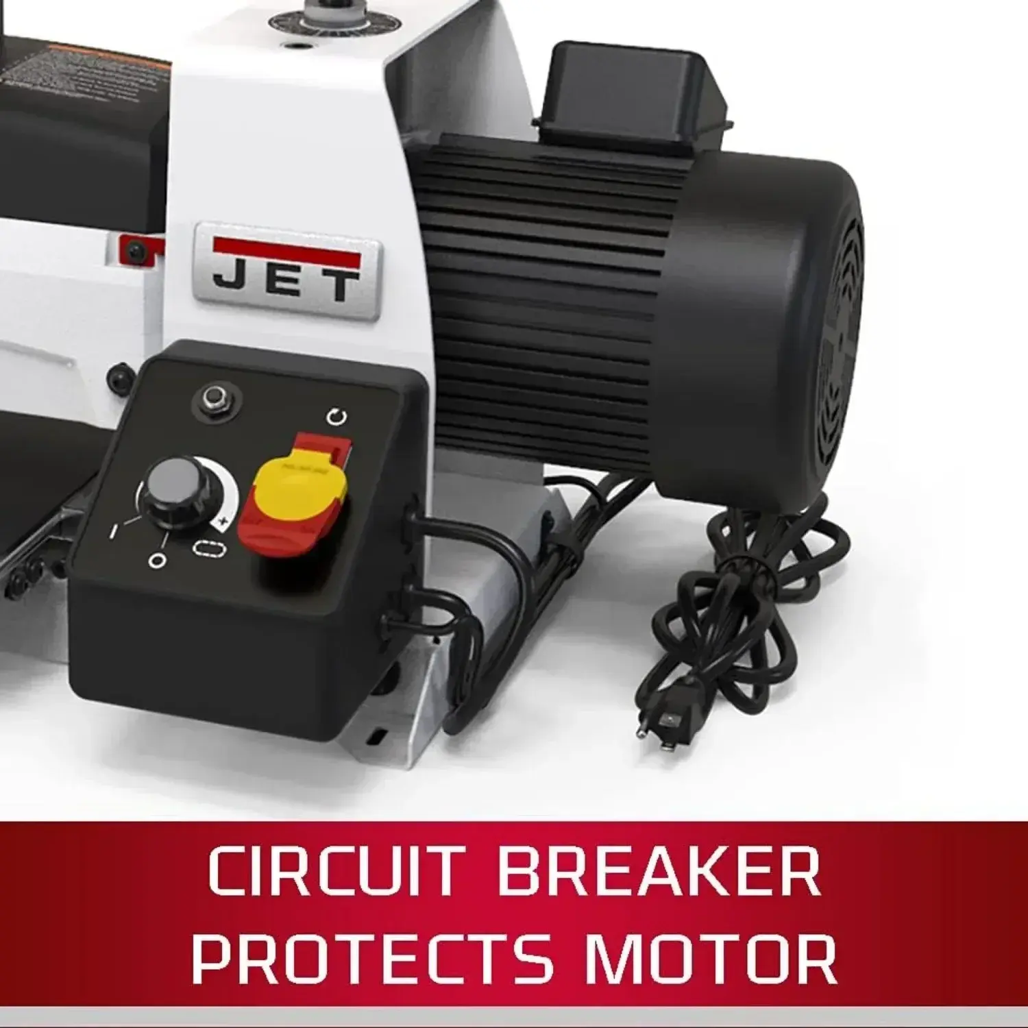NEW 10-Inch Benchtop Drum Sander, 10 FPM, 1 HP, 1Ph 115V (JWDS-1020)