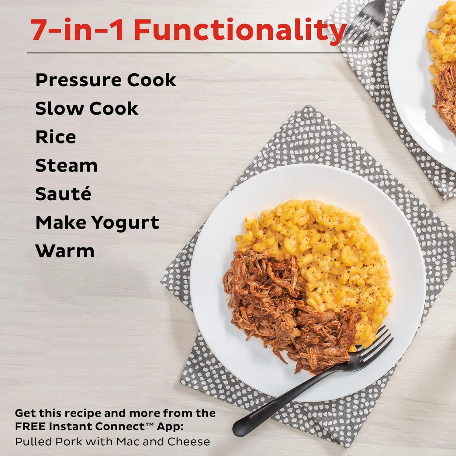 Duo 7-in-1 Electric Pressure Cooker, Slow Cooker, Rice Cooker, Steamer, Sauté, Yogurt Maker, Warmer & Sterilizer,