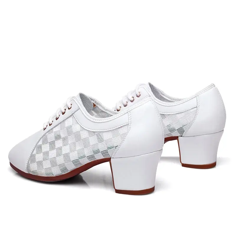 XIHAHA Fashion Latin Dance Shoes Woman Modern Women's Ballroom Tango Ballet Shoe Sneaker Jazz Shoes Mesh Female Dancing Shoes