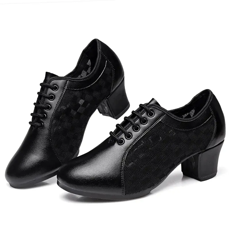 XIHAHA Fashion Latin Dance Shoes Woman Modern Women's Ballroom Tango Ballet Shoe Sneaker Jazz Shoes Mesh Female Dancing Shoes