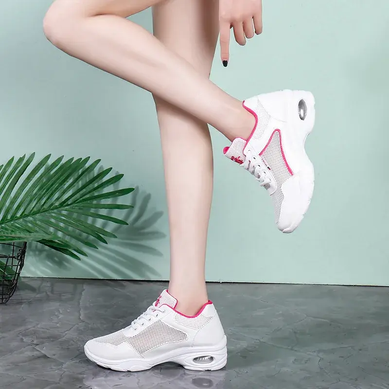 XIHAHA Women's Platform Sneakers Dancing Shoes Female's Breathable Shoes Outdoor Ladies Running Shoes Woman Zapatos De Mujer
