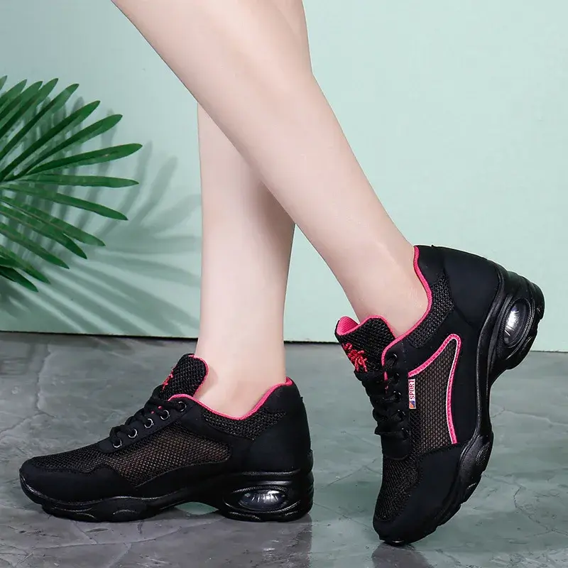 XIHAHA Women's Platform Sneakers Dancing Shoes Female's Breathable Shoes Outdoor Ladies Running Shoes Woman Zapatos De Mujer