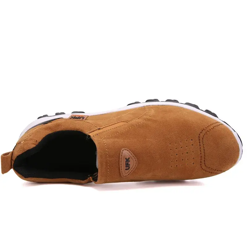 XIHAHA Men Casual Shoes Sneakers for Man Shoes Outdoors Breathable Sports Flock Male Footwear Walking Comfortable Shoes