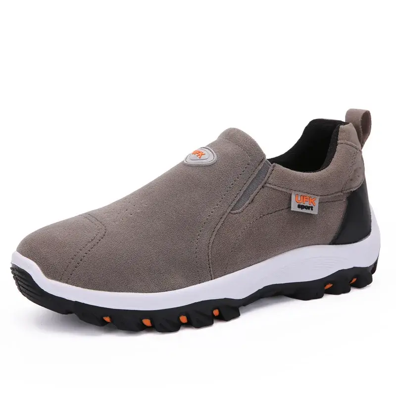 XIHAHA Men Casual Shoes Sneakers for Man Shoes Outdoors Breathable Sports Flock Male Footwear Walking Comfortable Shoes