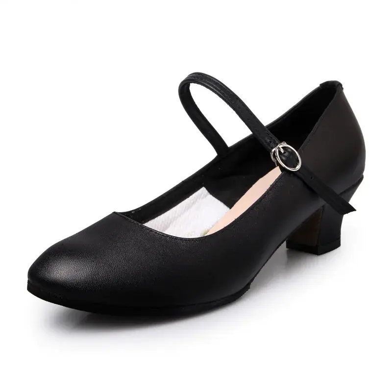 XIHAHA Dance-Shoes for Woman Girls Ladies Latin Ballroom Modern Salsa Practise Dancing Closed Toe Women Dancing Soft Rubber Sole