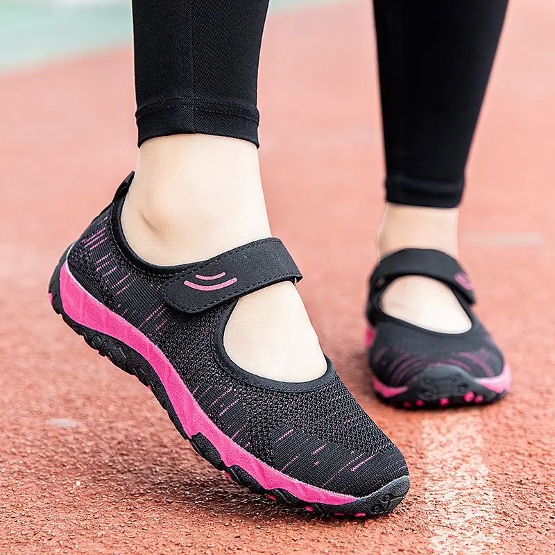 XIHAHA Summer Sneakers Women's Shoes Mom Leisure Soft Bottom Breathable Air Mesh Walking Shoe Woman Sports Run Shoes