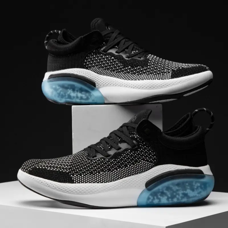 XIHAHA Tenis Masculino Granule Air Cushion Couples Sneakers Unisex Light Breathable Running Comfortable Mesh Walking Shoes Women