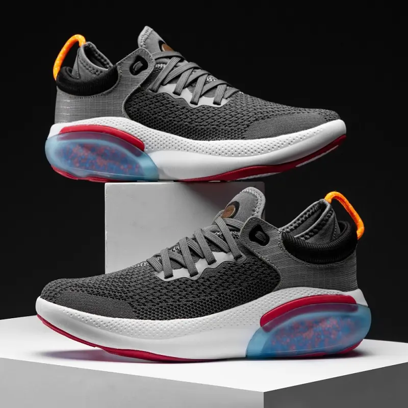 XIHAHA Tenis Masculino Granule Air Cushion Couples Sneakers Unisex Light Breathable Running Comfortable Mesh Walking Shoes Women