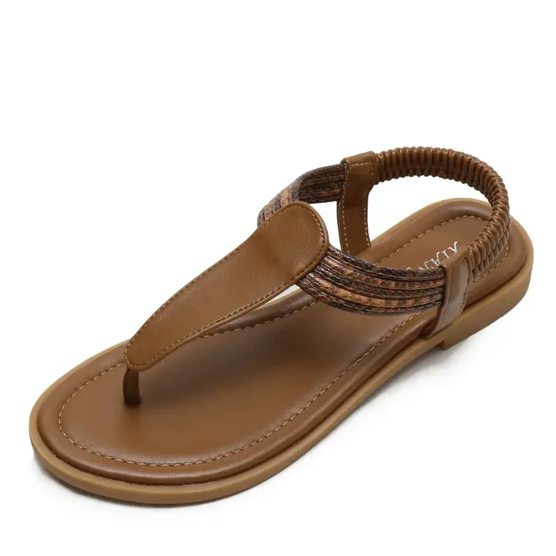 Women New Summer Sandals Open Toe Beach Shoes Flip Flops Wedges Comfortable Slippers Cute Woman Femme Chaussure Dances Shoes