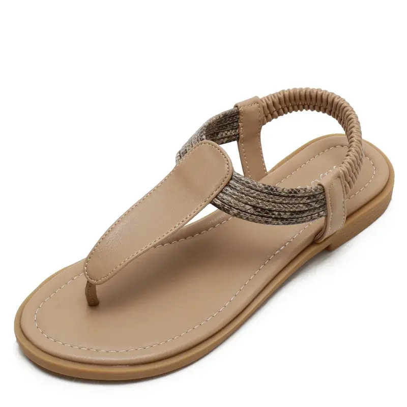 Women New Summer Sandals Open Toe Beach Shoes Flip Flops Wedges Comfortable Slippers Cute Woman Femme Chaussure Dances Shoes