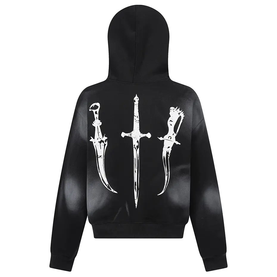 Fur Collar Hoodies Jackets Y2K Harajuku Oversized Hoodie Men Streetwear Hip Hop Loose Hooded Sweatshirts
