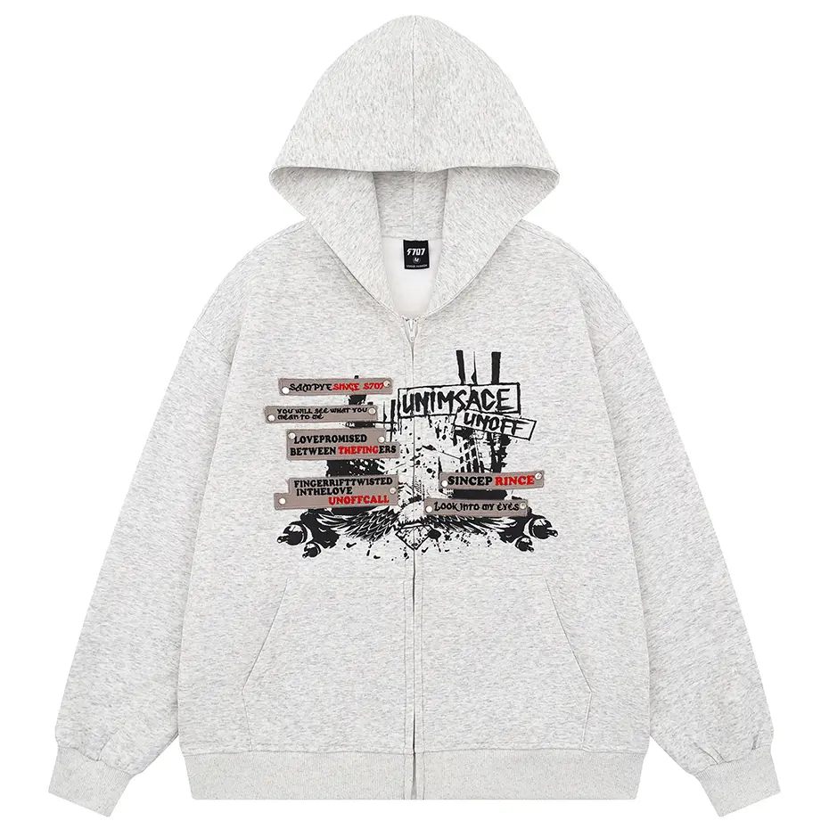 Fur Collr Hoodies Jackets Streetwear Harajuku Oversized Hip Hop Hoodies Hooded Sweatshirts Casual Loose Hoodies