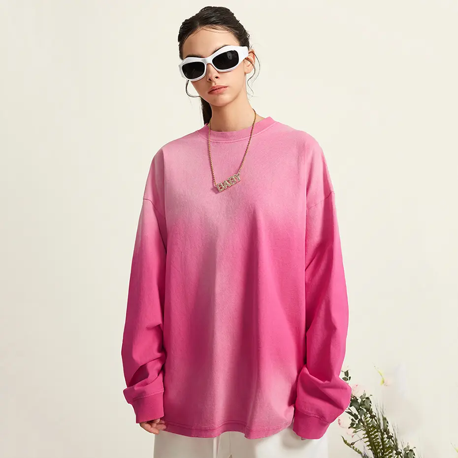 Streetwear Harajuku Vintage T-shirts Loose Casual Long Sleeve T Shirts Hip Hop Oversized Tshirts Tee Tops