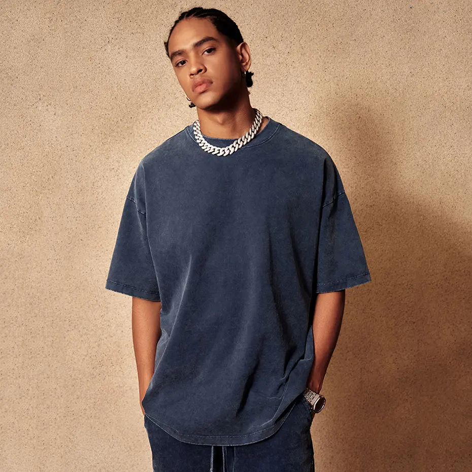 Streetwear Harajuku Hip Hop Oversized T-shirts Men Summer Vintage Loose T Shirts Wax Printed Washed Retro Tshirts Tee Tops