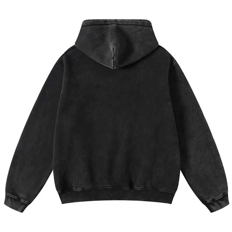 Harajuku Vintage Hoodies Men Plush Hooded Sweatshirts Pullovers Streetwear Hip Hop Oversized Hoodies