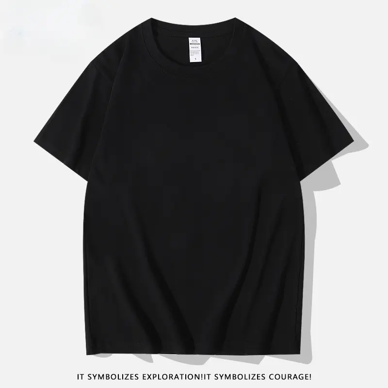 Customized Printed  T-Shirt Tees DIY Your Own Design Like Photo Or Logo New Summer Fashion Custom White T-shirt 230g Cotton 100%
