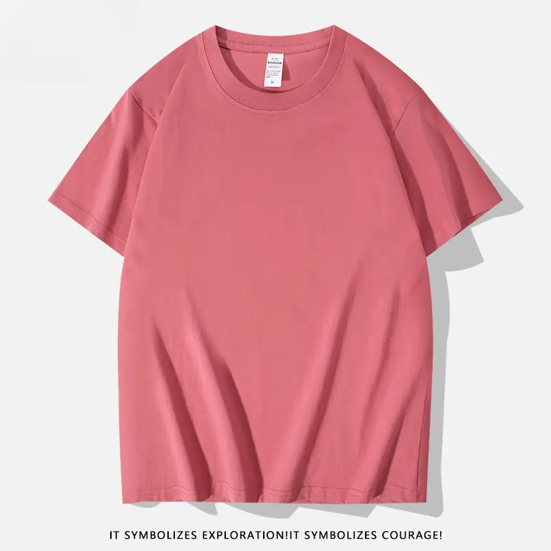 Customized Printed  T-Shirt Tees DIY Your Own Design Like Photo Or Logo New Summer Fashion Custom White T-shirt 230g Cotton 100%