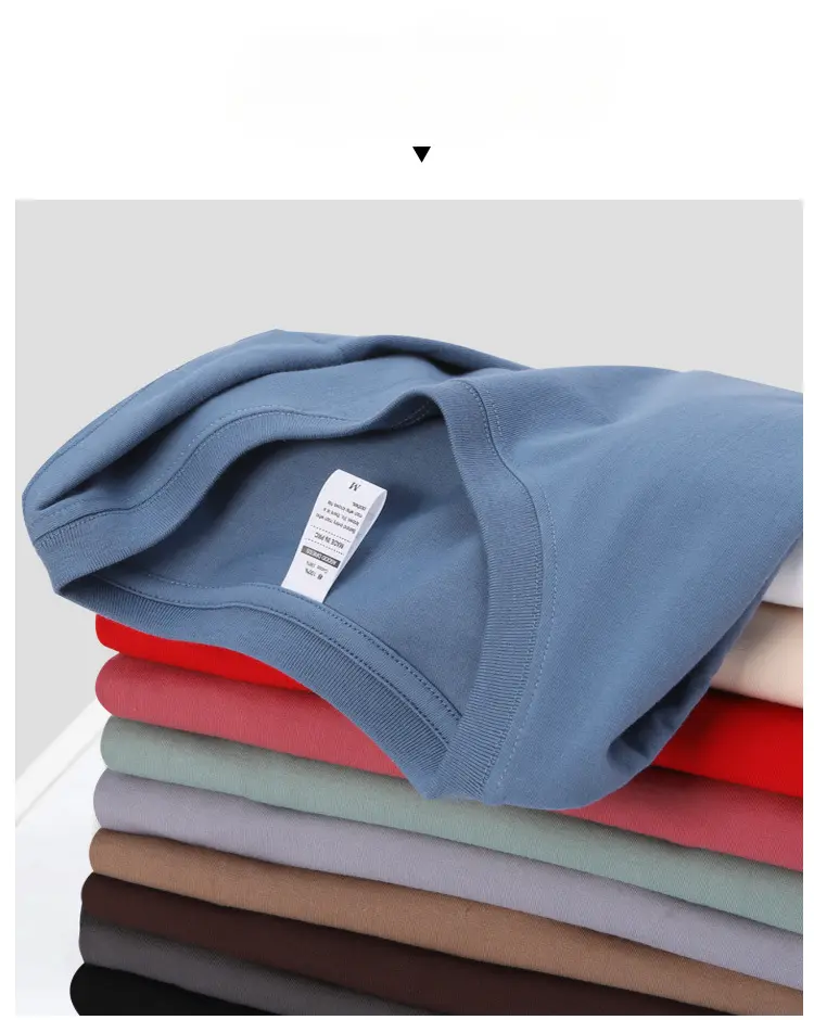 Customized Printed  T-Shirt Tees DIY Your Own Design Like Photo Or Logo New Summer Fashion Custom White T-shirt 230g Cotton 100%
