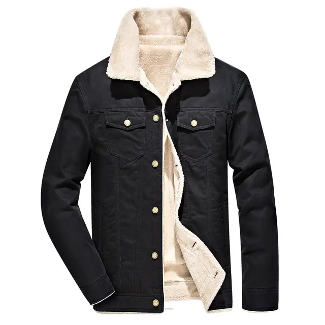 Men Winter Down Jackets And Coats Fleece Warm Parkas New Winter Male Cotton Warm Jackets Outwear Solid Casual Coats Size 6XL