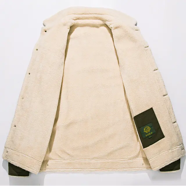 Men Winter Down Jackets And Coats Fleece Warm Parkas New Winter Male Cotton Warm Jackets Outwear Solid Casual Coats Size 6XL