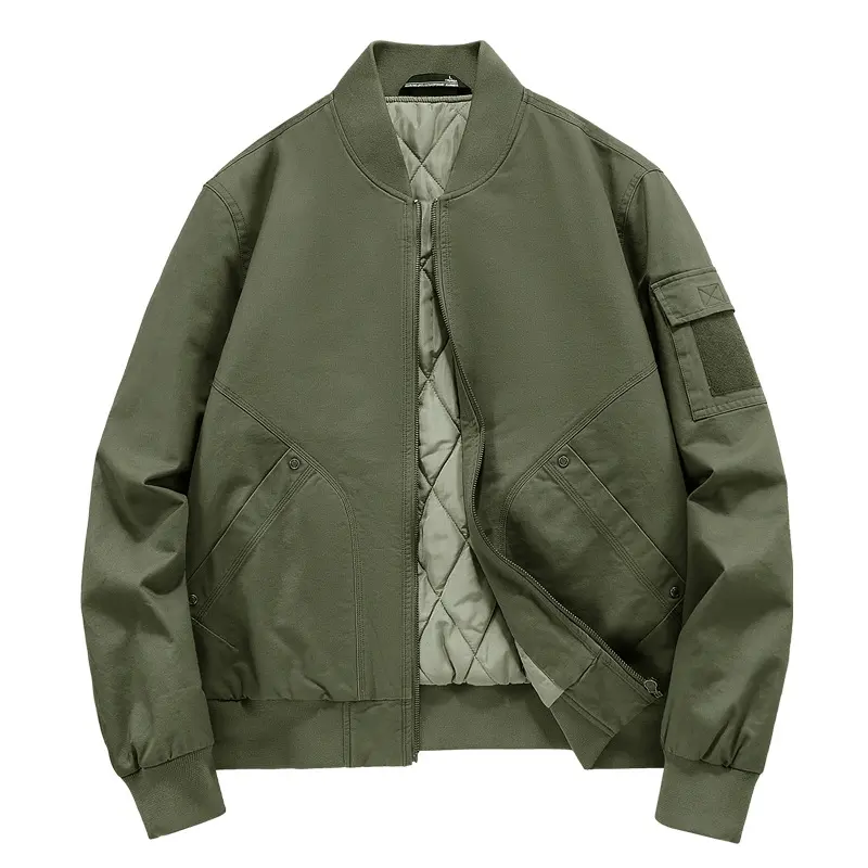 New Fashion Men Cotton Casual Baseball Jackets Winter Coats Multi Pockets Tooling Coats Quality Male Thicker Warm Parkas Size 4X