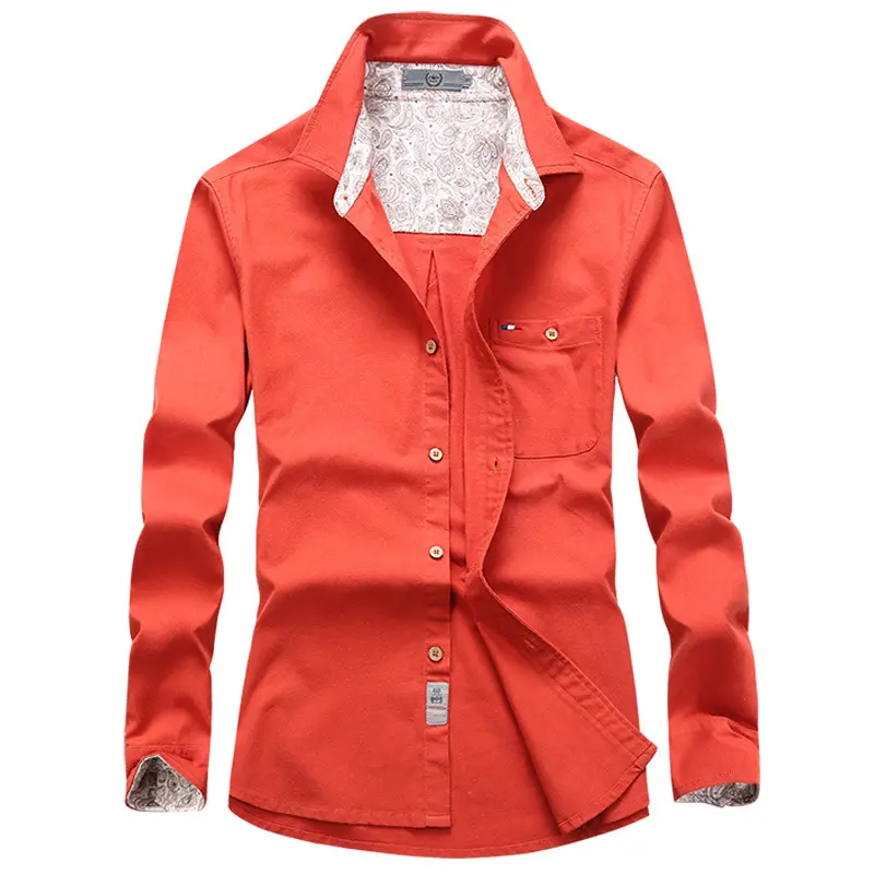 New Spring Autumn Men Long sleeved Cotton and Linen Shirts Fashion Style Japanese and Korean Trends Casual Shirts Size S-4XL