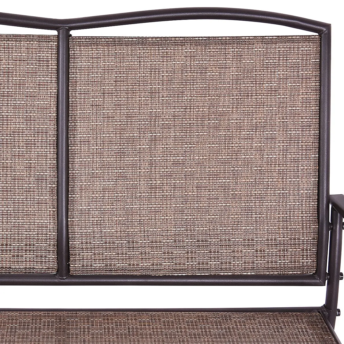 Patio Glider Outdoor Rocking Bench Double 2 Person Chair Loveseat Armchair Backyard