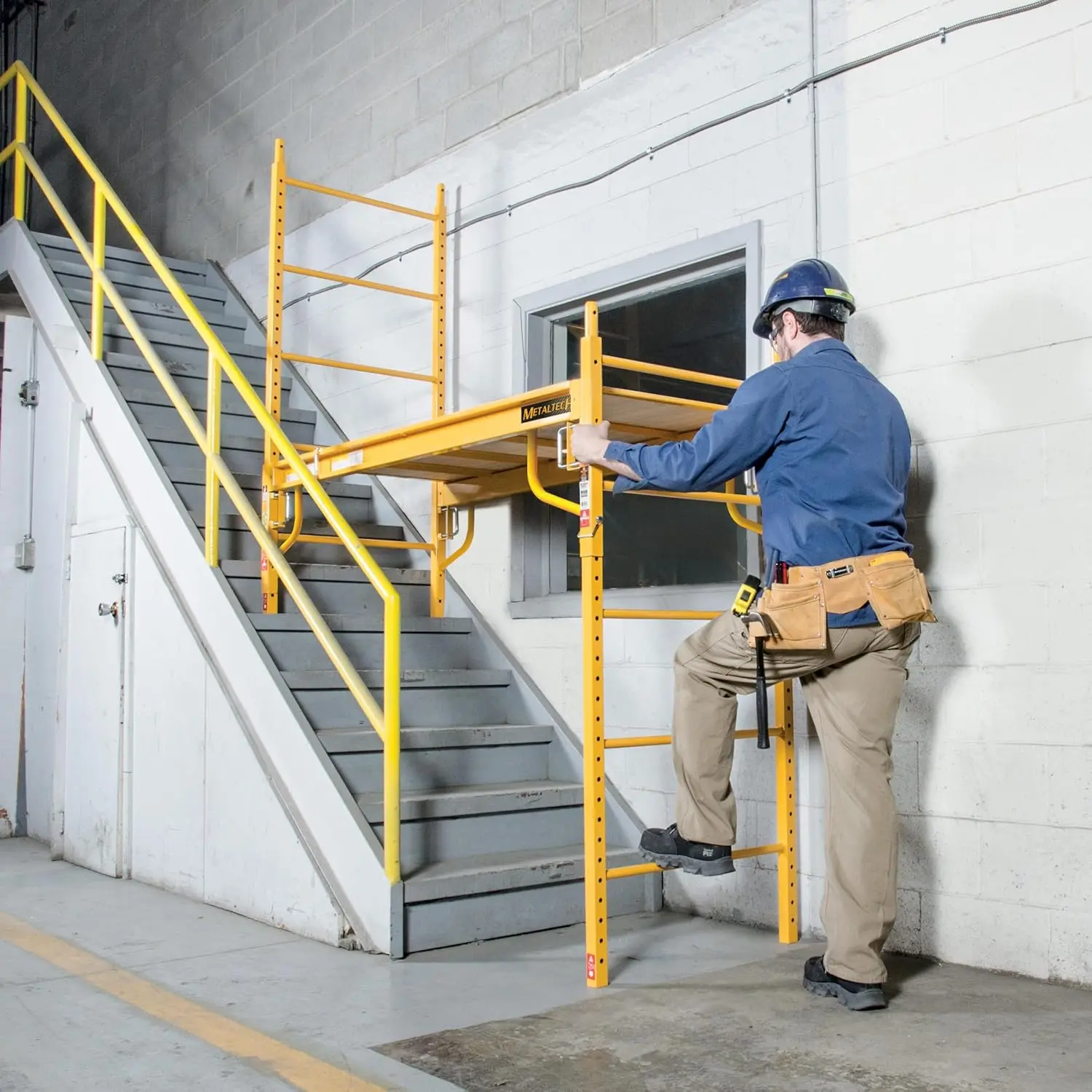 Scaffolding Platform, Bakers Scaffold Ladder Roofing Equipment, 6 ft