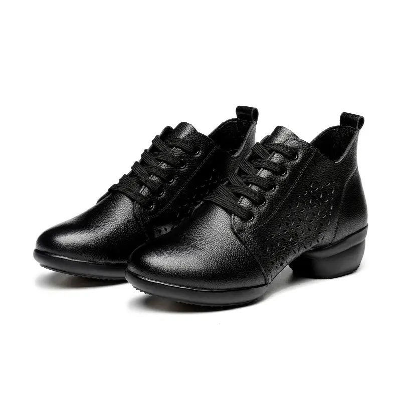 Casual Female Shoes Mesh Dance Sneakers for Women Jazz Salsa Dance Shoes Hip Hop Modern Dancing Shoe Ladies Girls Outdoor Sports