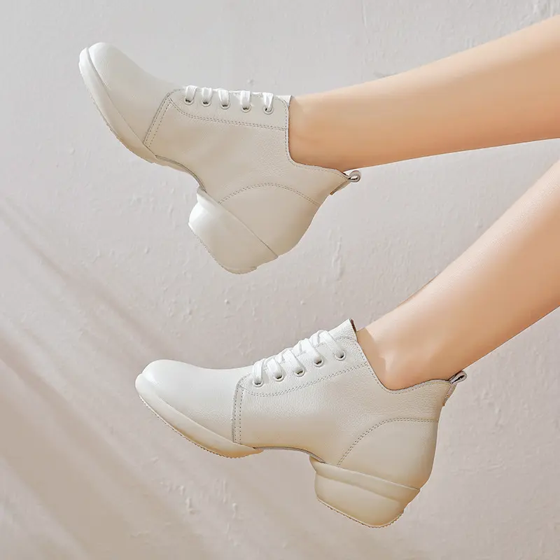 Casual Female Shoes Mesh Dance Sneakers for Women Jazz Salsa Dance Shoes Hip Hop Modern Dancing Shoe Ladies Girls Outdoor Sports