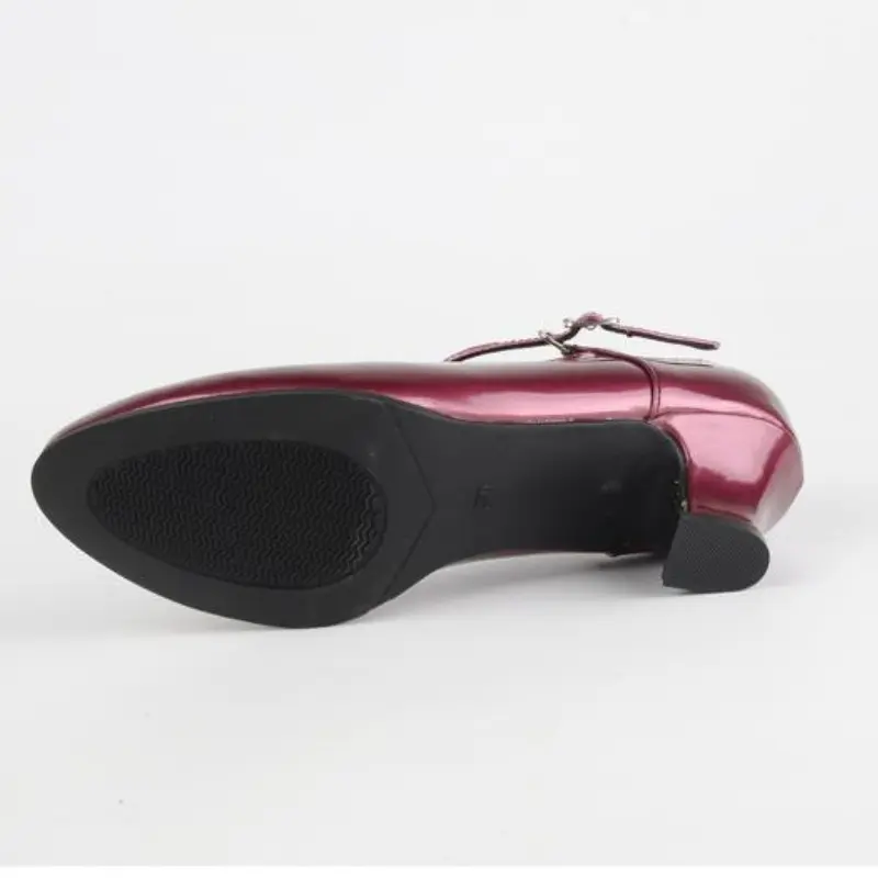 XIHAHA Soft Sole Women Non-slip Ballroom Dance Shoes Modern Girls Tango Samba Latin Dancing Shoes Ladies 4CM Sandal Salsa Shoes