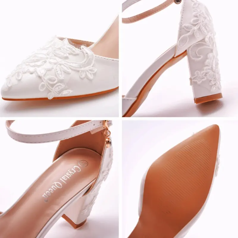 XIHAHA Fashion Women Sandals Designer Girl Coarse Heel Casual Shoes Woman Wedding Shoe Thin Outdoor Dance Shoes Mujer