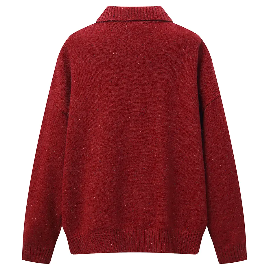 Cartoon Graphic Sweaters Men Streetwear Harajuku Hip Hop Oversized Sweaters Knit Pullover Jumper Casual Loose Sweaters