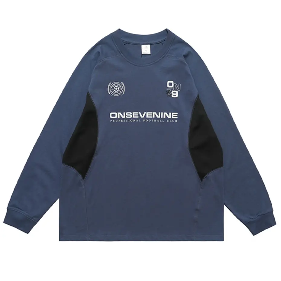 Streetwear Hip Hop T-shirts Men's Harajuku Oversized Long Sleeve Tshirts Loose Casual Tee Tops T Shirts