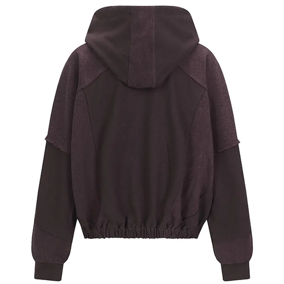 Streetwear Harajuku Hip Hop Hoodies Irregular Patchwork Hooded Sweatshirts Jackets Men Oversized Retro Hoodies