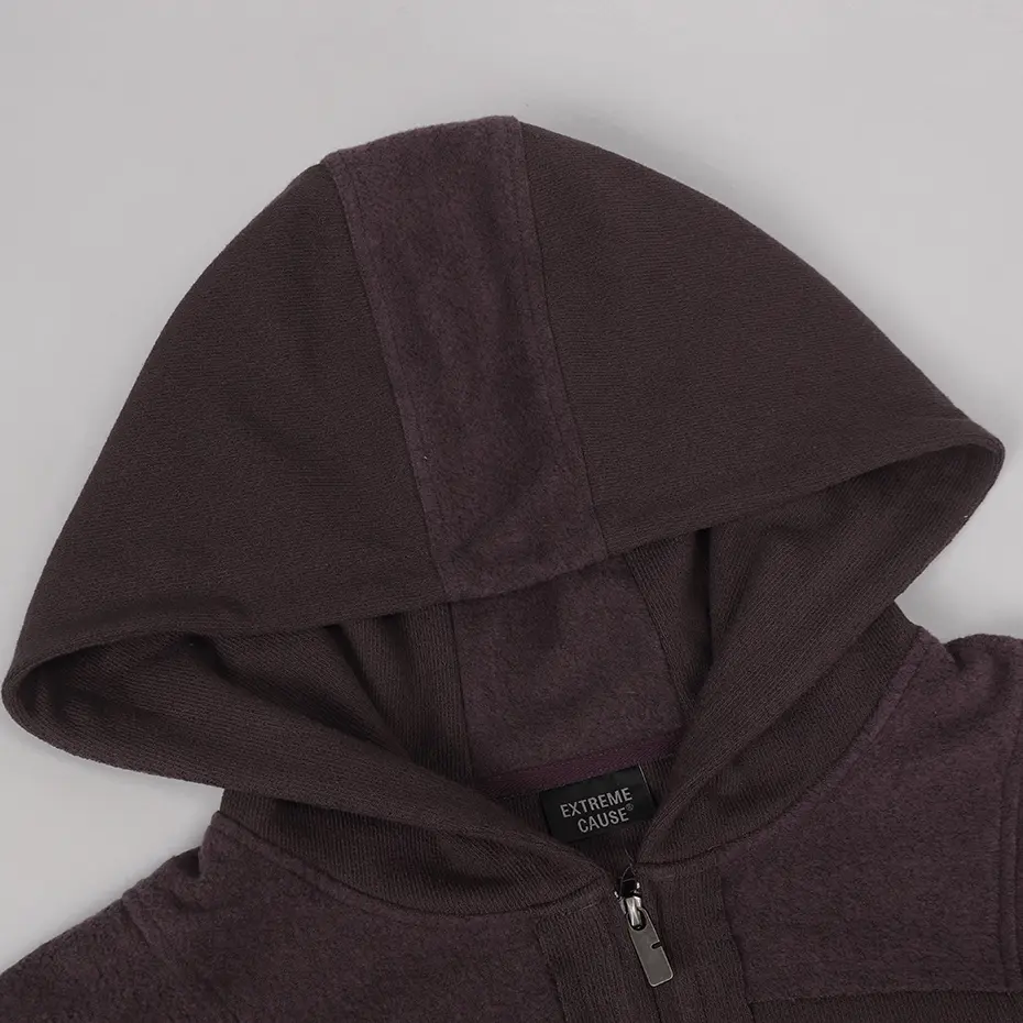 Streetwear Harajuku Hip Hop Hoodies Irregular Patchwork Hooded Sweatshirts Jackets Men Oversized Retro Hoodies