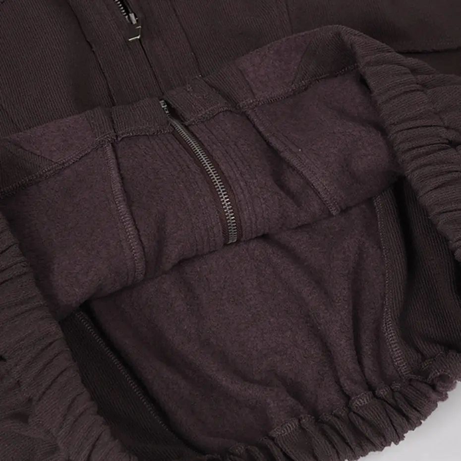 Streetwear Harajuku Hip Hop Hoodies Irregular Patchwork Hooded Sweatshirts Jackets Men Oversized Retro Hoodies