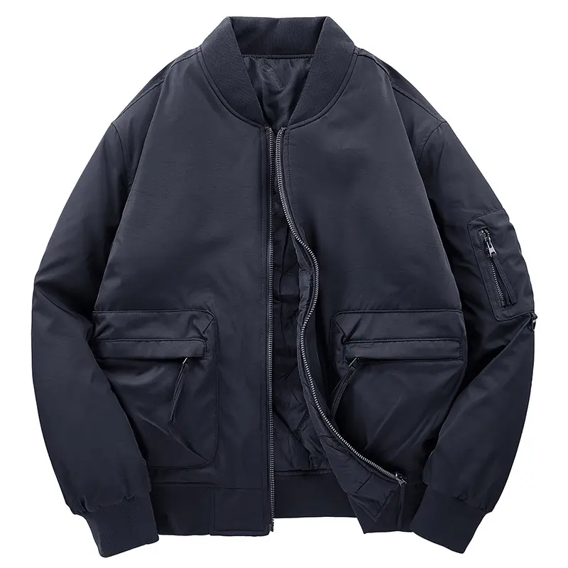 New Fashion Men Double Sided Casual Down Jackets Winter Coats Multi Pockets Cargo Coats Quality Male Thicker Warm Parkas Size 5X