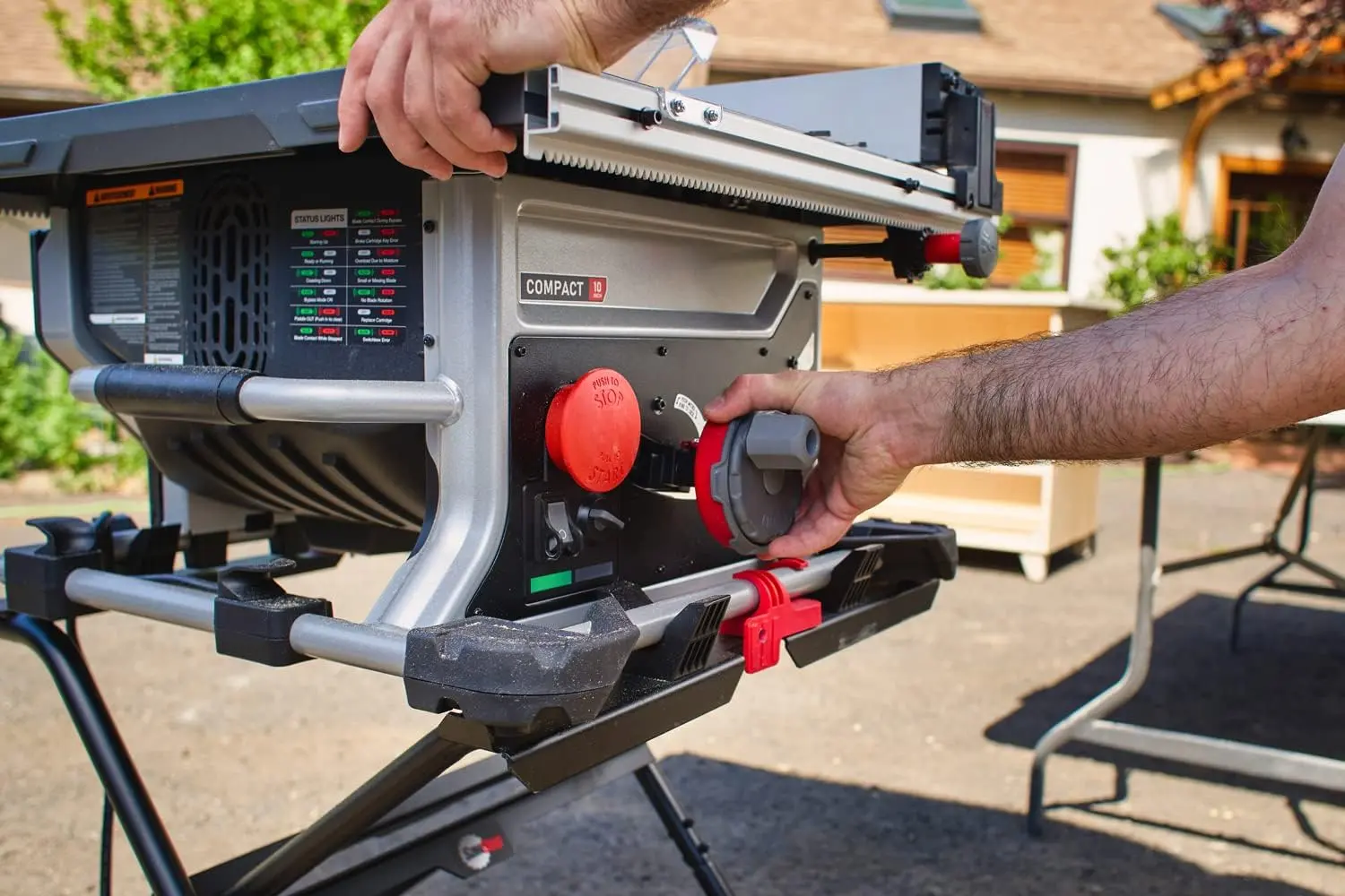 CTS-120A60 Compact Table Saw - 15A,120V,60Hz
