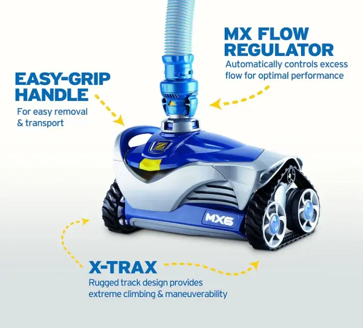 MX6 Automatic In Ground Pool Cleaner
