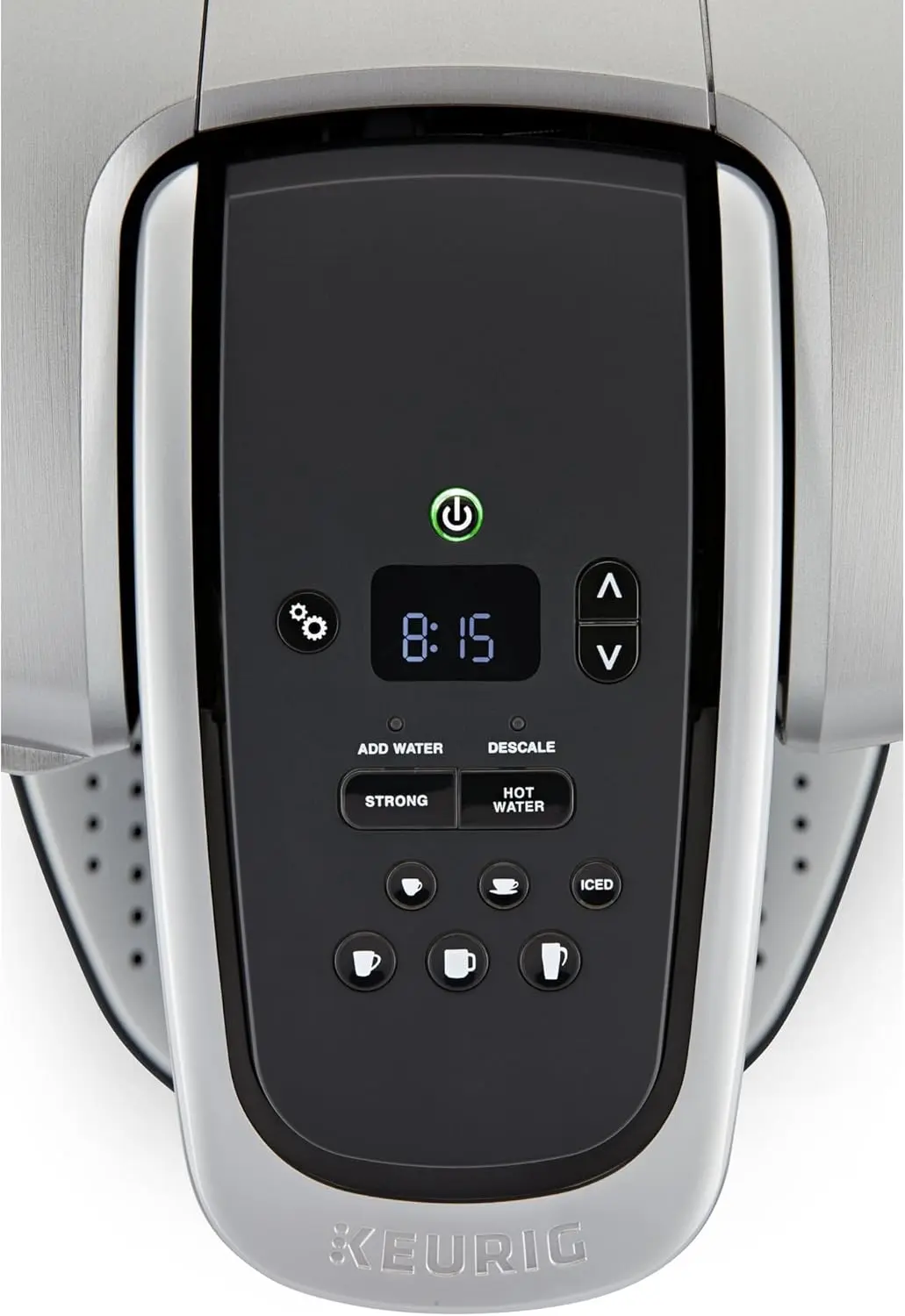 K-Elite Single Serve K-Cup Pod Coffee Maker, with Strength and Temperature Control, Iced Coffee Capability,