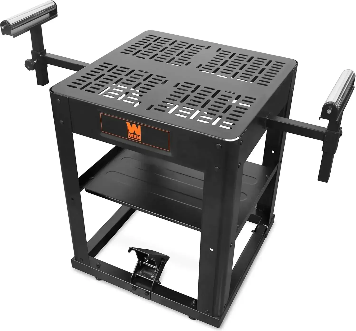Multi-Purpose Rolling Planer woodworking, mini lathe machine with Extension Rollers and Miter Saw Tool Stand
