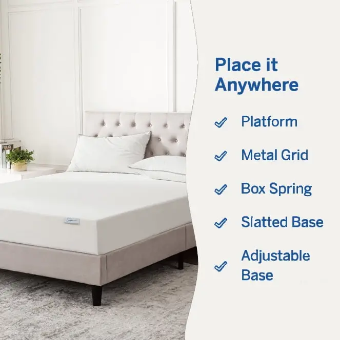 8” Medium Firm Memory Foam Mattress, Twin