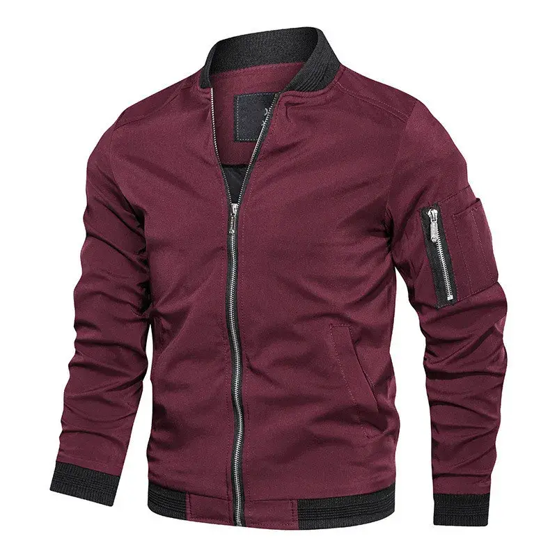 Men Spring Jackets And Coats Good Quality Male Slim Fit Thin Casual Jackets New Men Thin Solid Jackets Outwear Coats Size 6XL