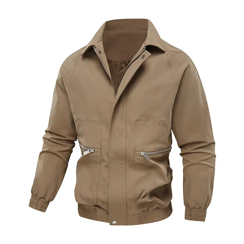 New Fashion Simple Men Thin Casual Jackets Jaquetas Male Lapel Loose Jackets Coats Quality Male Stylish Versatile Jackets Size 4