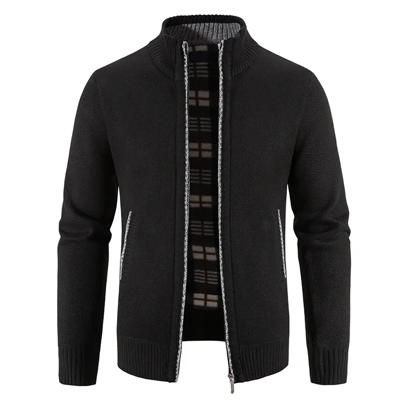 New Autumn Men Cardigans Hooded Sweaters FIit Casual Sweatercoats Jackets Good Quality Male Winter Warm Cardigans Size 4XL